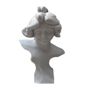 Buste d’une Bacchante souriant